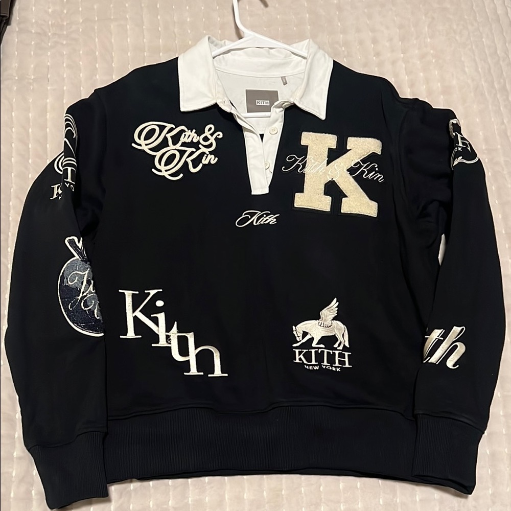 Kith Black Polo Sweatshirt